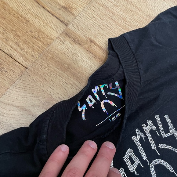 MENE SORRY BRAND BLACK T SHIRT - Picture 2 of 3